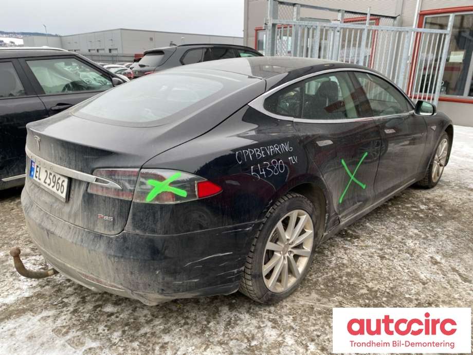 Tesla Model S 2013-2016 (Fase 1) , Motorkode: L1S, Girkassekode: TRINNLØS