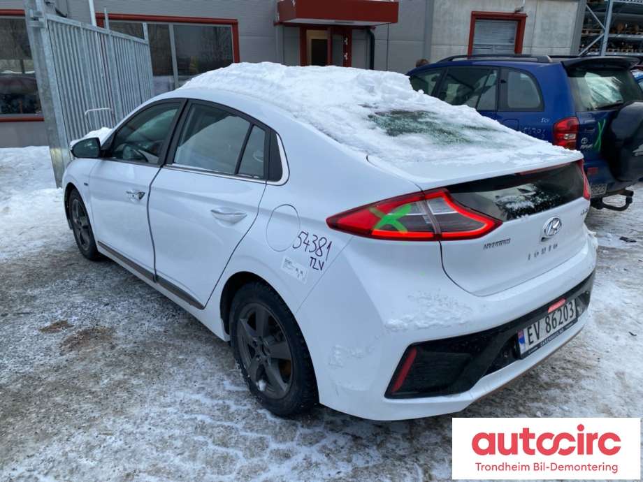 Hyundai Ioniq Electric 2016-2019 (Fase 1) , Motorkode: EM09, Girkassekode: 4450018AA0