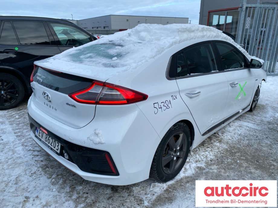 Hyundai Ioniq Electric 2016-2019 (Fase 1) , Motorkode: EM09, Girkassekode: 4450018AA0