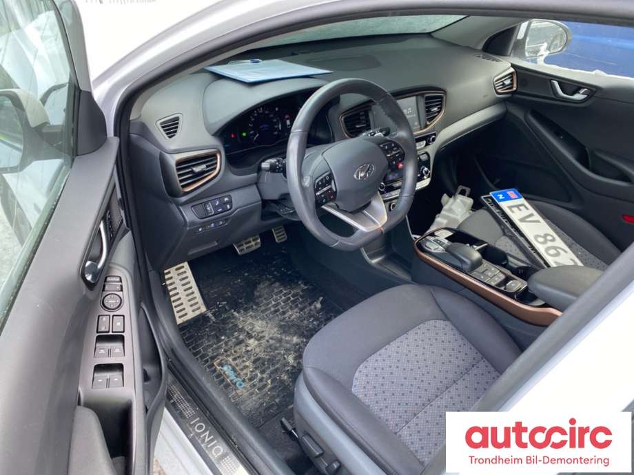 Hyundai Ioniq Electric 2016-2019 (Fase 1) , Motorkode: EM09, Girkassekode: 4450018AA0