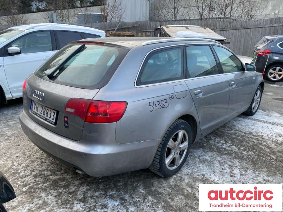 Audi A6 2005-2008 (Type III, Fase 1) (C6) (C6), Motorkode: BRE, Girkassekode: GYX