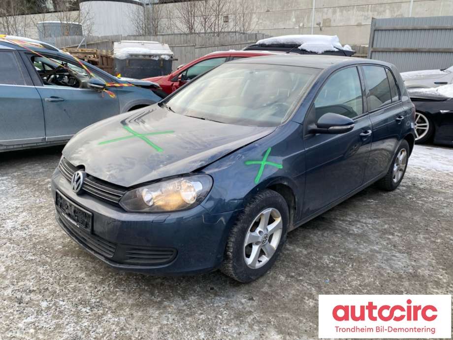 VW Golf VI 2008-2012 , Motorkode: CAYC, Girkassekode: NQE