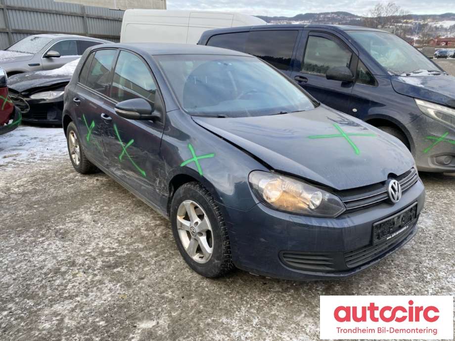 VW Golf VI 2008-2012 , Motorkode: CAYC, Girkassekode: NQE