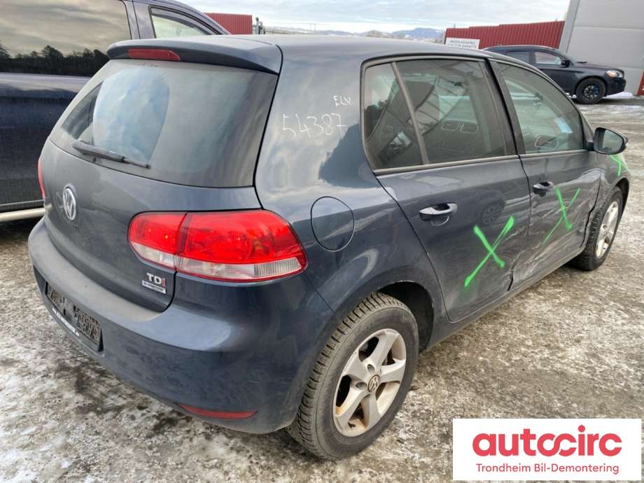 VW Golf VI 2008-2012 , Motorkode: CAYC, Girkassekode: NQE
