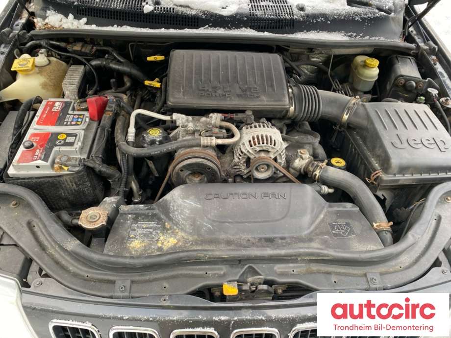 Jeep Grand Cherokee 1999-2004 , Motorkode: 5011499AD, Girkassekode: 5019249AA