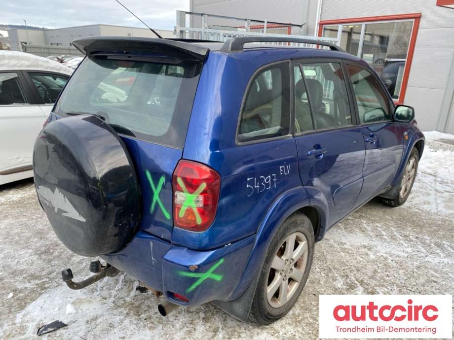 Toyota RAV4 2000-2006 (Type II) , Motorkode: 1CD-FTV, Girkassekode: E353F