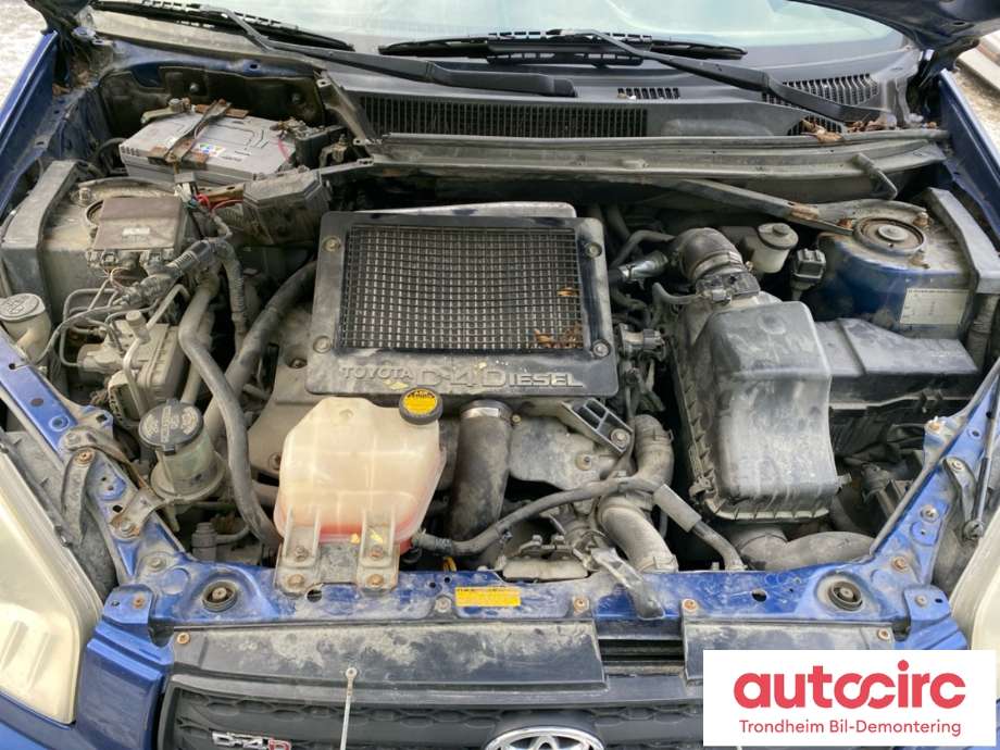 Toyota RAV4 2000-2006 (Type II) , Motorkode: 1CD-FTV, Girkassekode: E353F