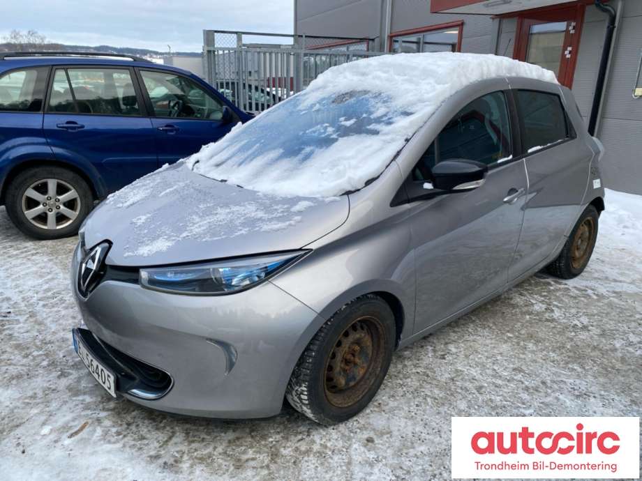 Renault Zoe, 2013-2019 (Fase 1)  delebil , Motorkode: 5AMB4, Girkassekode: 295103797R