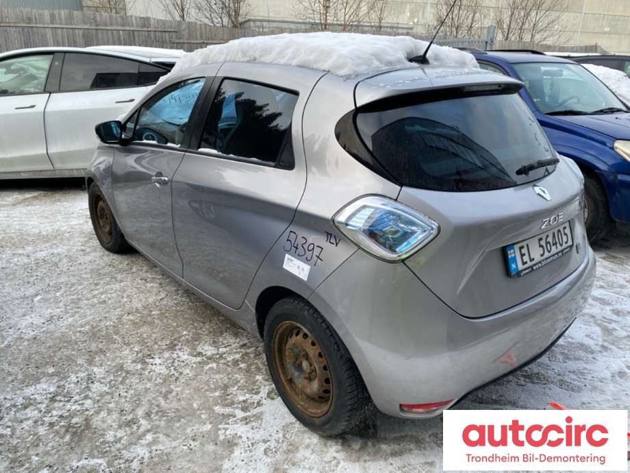 Renault Zoe 2013-2019 (Fase 1) delebil , Motorkode: 5AMB4, Girkassekode: 295103797R