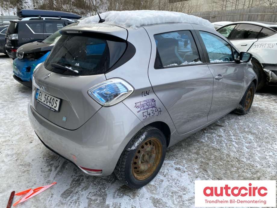 Renault Zoe 2013-2019 (Fase 1) delebil , Motorkode: 5AMB4, Girkassekode: 295103797R