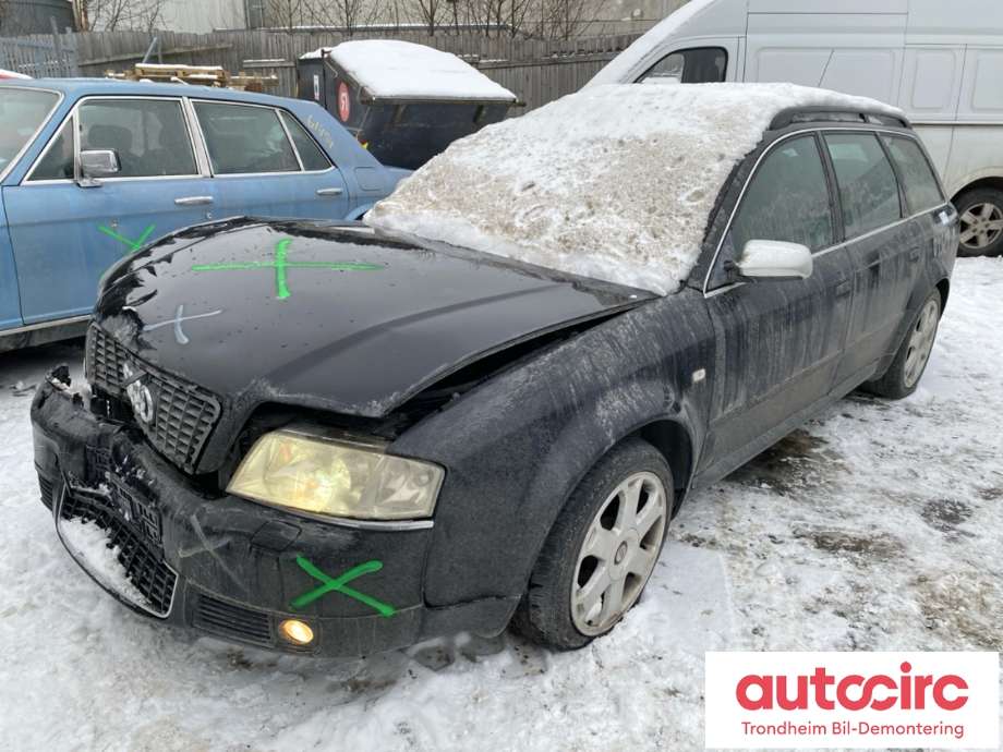 Audi S6, 1999-2003  delebil , Motorkode: AQJ, Girkassekode: EFN