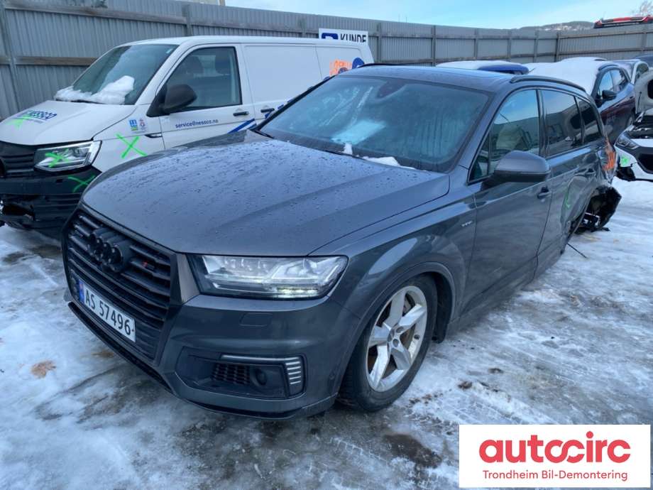 Audi Q7 2015-->> (Type II) , Motorkode: CVZA, Girkassekode: SNE