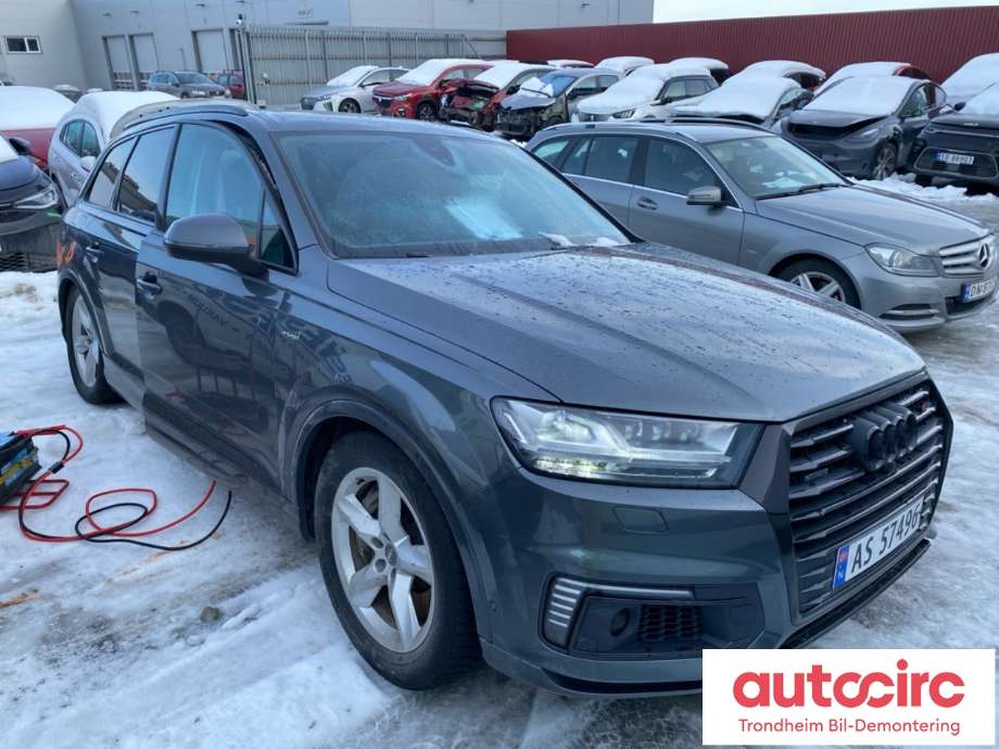 Audi Q7 2015-->> (Type II) , Motorkode: CVZA, Girkassekode: SNE