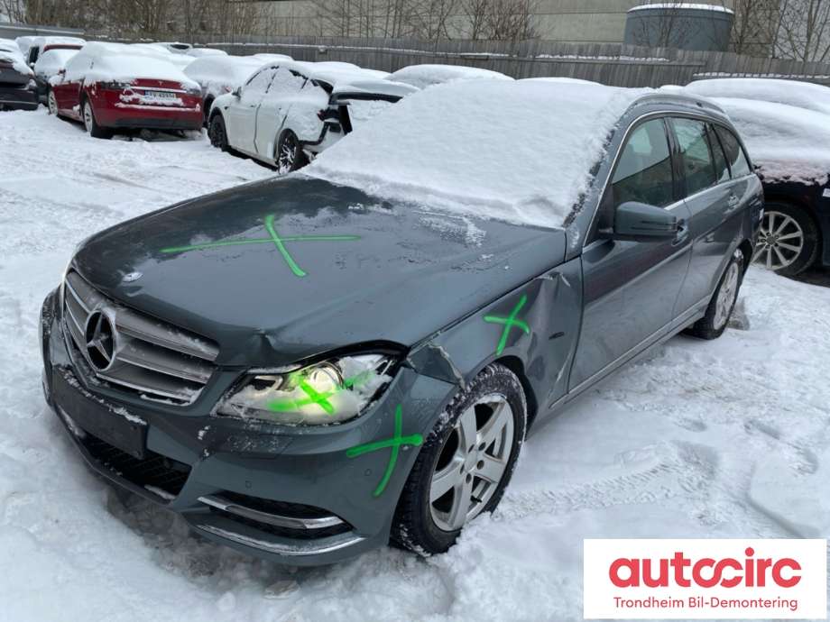 Mercedes C-Klasse 2011-2014 (Fase 2) (W204) (W204), Motorkode: 651913, Girkassekode: 722996