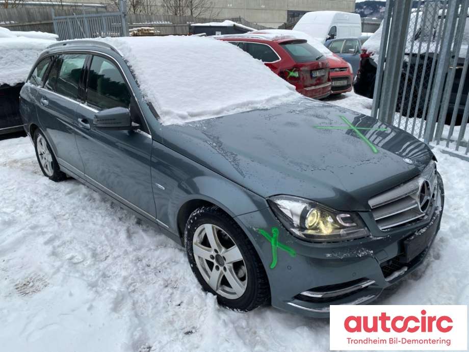 Mercedes C-Klasse 2011-2014 (Fase 2) (W204) (W204), Motorkode: 651913, Girkassekode: 722996