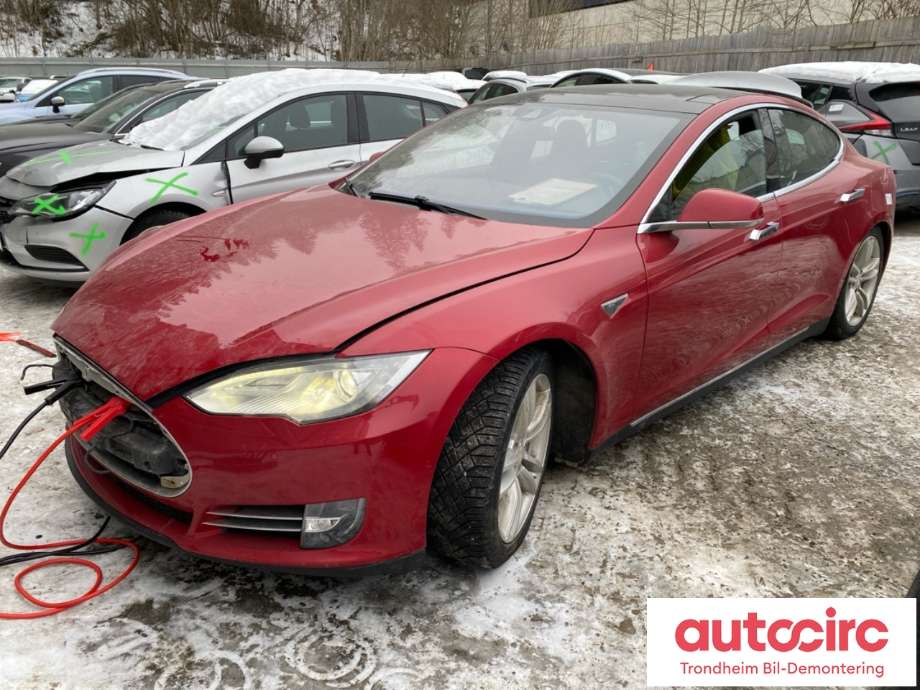 Tesla Model S, 2013-2016 (Fase 1)  delebil , Motorkode: L2S, Girkassekode: TRINNLØS