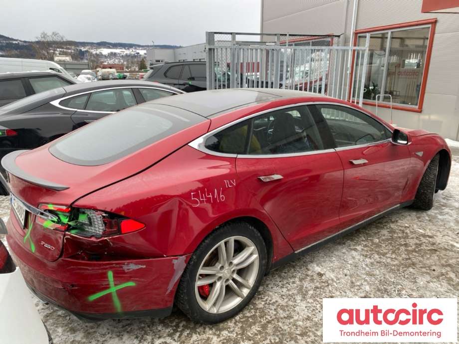 Tesla Model S 2013-2016 (Fase 1) , Motorkode: L2S, Girkassekode: TRINNLØS