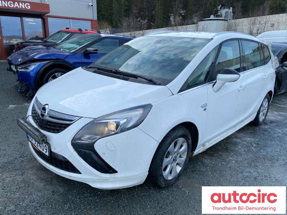 Opel Zafira Tourer, 2012-2018  delebil , Motorkode: B16DTH, Girkassekode: MYJ
