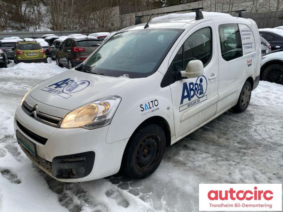 Citroën Berlingo 2015-2019 (Type II, Fase 2) , Motorkode: BHY, Girkassekode: 1609983380
