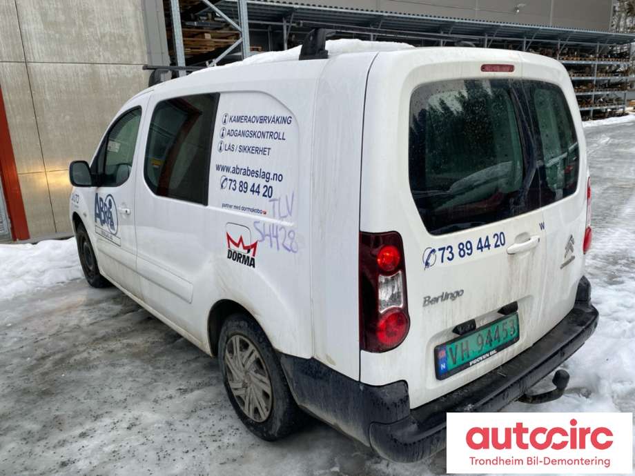 Citroën Berlingo 2015-2019 (Type II, Fase 2) , Motorkode: BHY, Girkassekode: 1609983380
