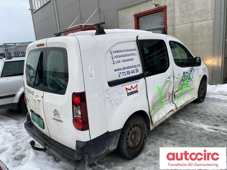 Citroën Berlingo 2015-2019 (Type II, Fase 2) , Motorkode: BHY, Girkassekode: 1609983380