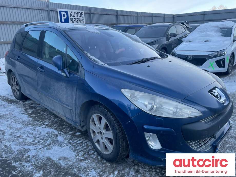 Peugeot 308 2007-2011 (Type I, Fase 1) , Motorkode: 9H01, Girkassekode: BVM6