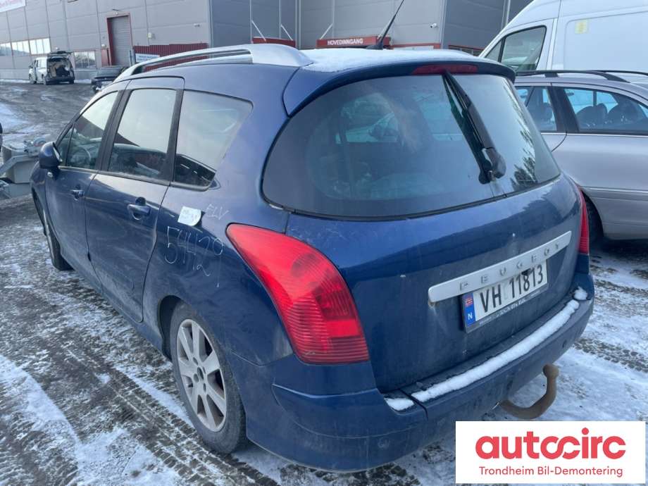 Peugeot 308 2007-2011 (Type I, Fase 1) , Motorkode: 9H01, Girkassekode: BVM6