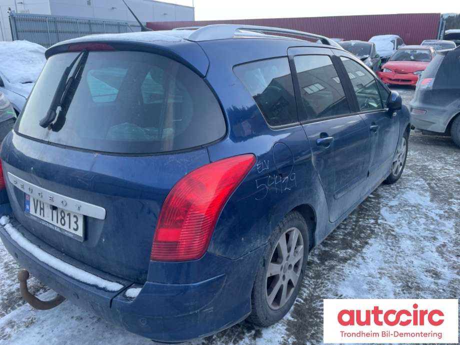 Peugeot 308 2007-2011 (Type I, Fase 1) , Motorkode: 9H01, Girkassekode: BVM6