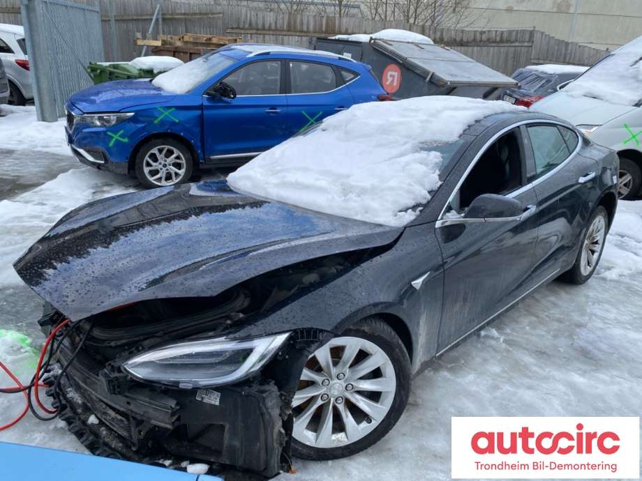 Tesla Model S, 2016-2021 (Fase 2)  delebil , Motorkode: L2S, Girkassekode: TRINNLØS