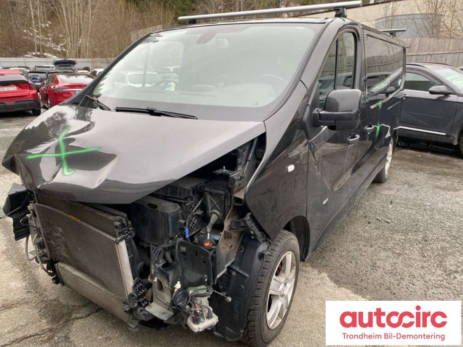 Opel Vivaro B, 2014-2019  delebil , Motorkode: R9M D4, Girkassekode: M73