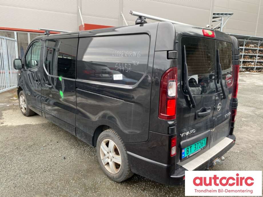 Opel Vivaro B 2014-2019 , Motorkode: R9M D4, Girkassekode: M73