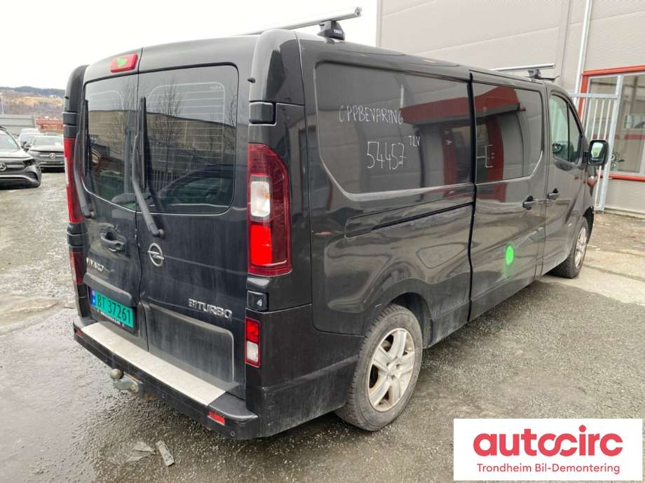 Opel Vivaro B 2014-2019 , Motorkode: R9M D4, Girkassekode: M73