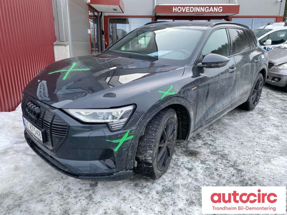 Audi e-tron, 2018->>  delebil , Motorkode: EAS|EAW, Girkassekode: TRINNLØS