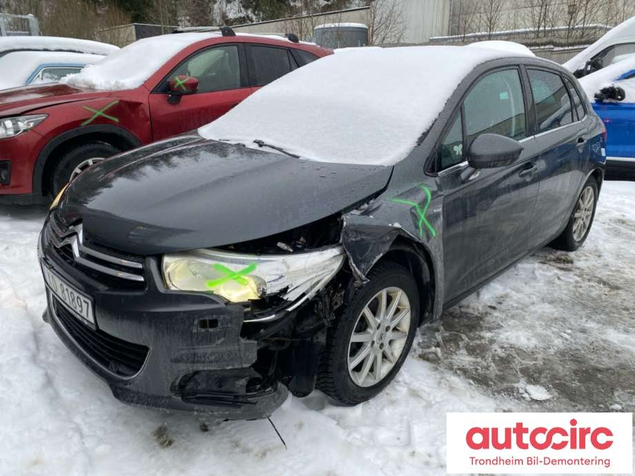 Citroën C4 2011-2017 (Type II) , Motorkode: 9H05, Girkassekode: 2231K2
