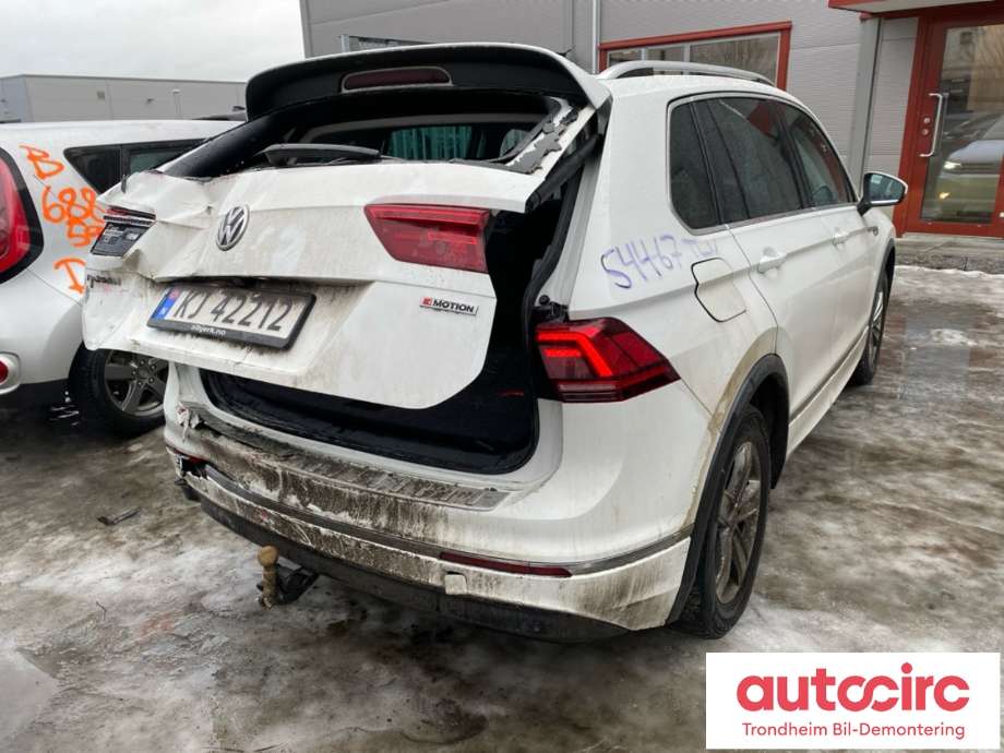 VW Tiguan 2016-2020 (Type II, Fase 1) , Motorkode: DFGA, Girkassekode: UAJ