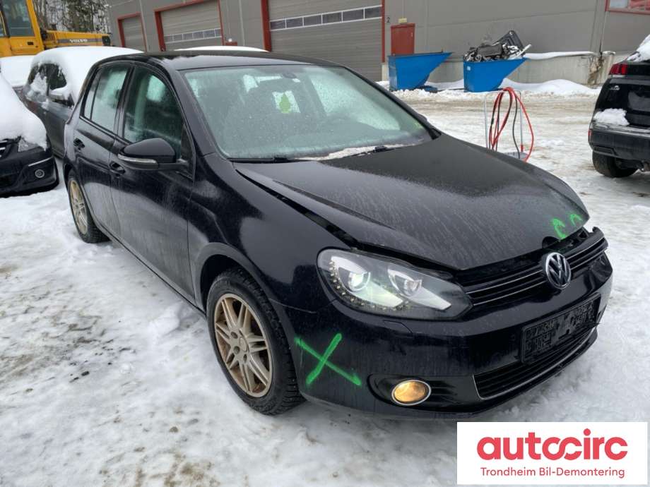 VW Golf VI 2008-2012 , Motorkode: CFFB, Girkassekode: MSV