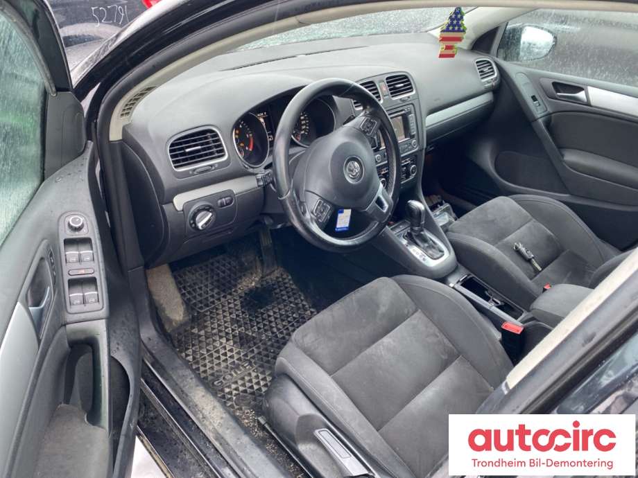 VW Golf VI 2008-2012 , Motorkode: CFFB, Girkassekode: MSV