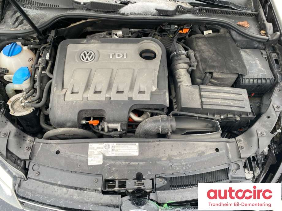 VW Golf VI 2008-2012 , Motorkode: CFFB, Girkassekode: MSV