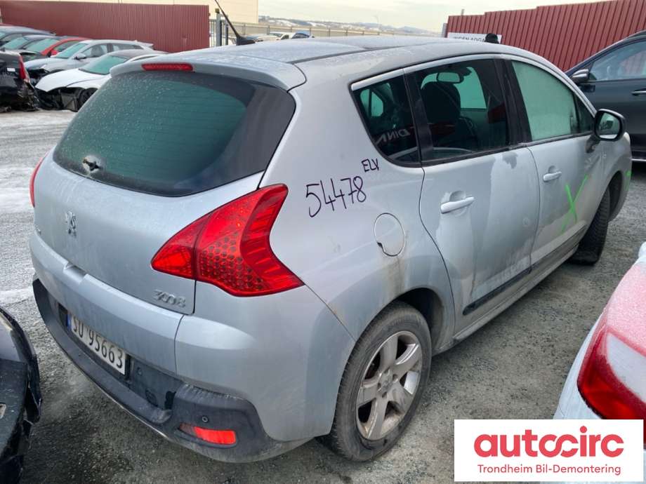 Peugeot 3008 2009-2016 (Type I) , Motorkode: 9HZ, Girkassekode: 223177