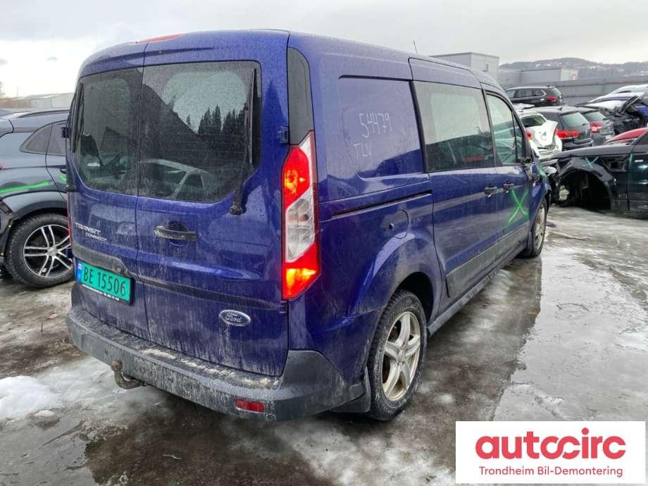 Ford Transit Connect 2018-->> Type II, Fase 2 , Motorkode: XWGB, Girkassekode: F1FR7000DH