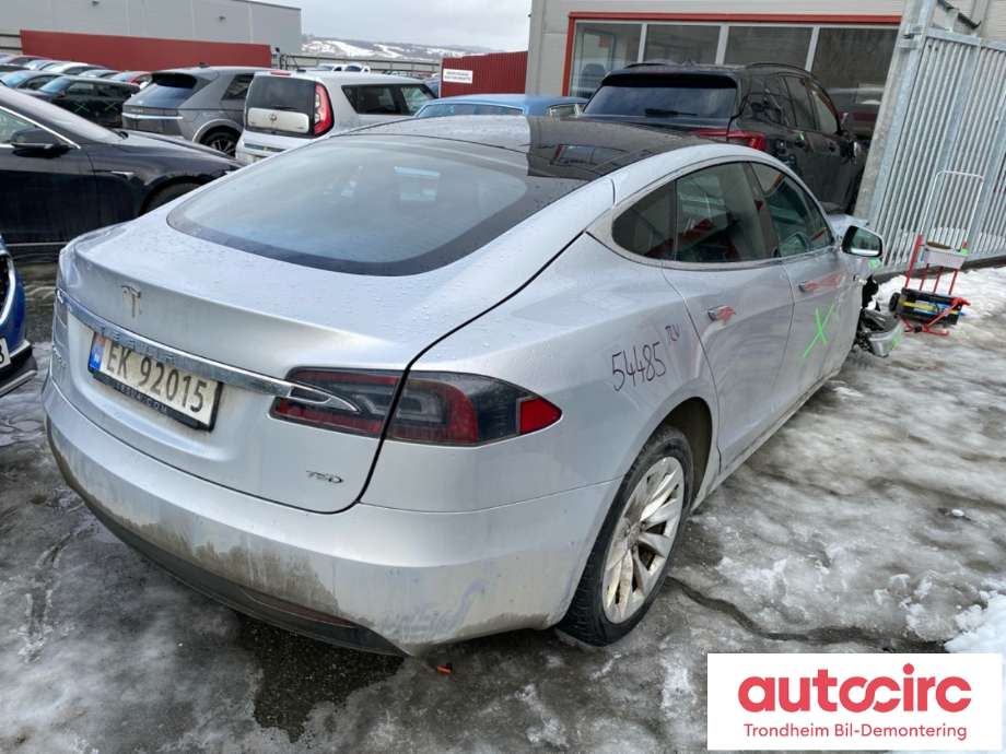 Tesla Model S 2016-2021 (Fase 2) , Motorkode: L2S|L2S, Girkassekode: TRINNLØS