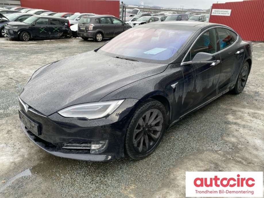 Tesla Model S, 2016-2021 (Fase 2)  delebil , Motorkode: L2S, Girkassekode: TRINNLØS