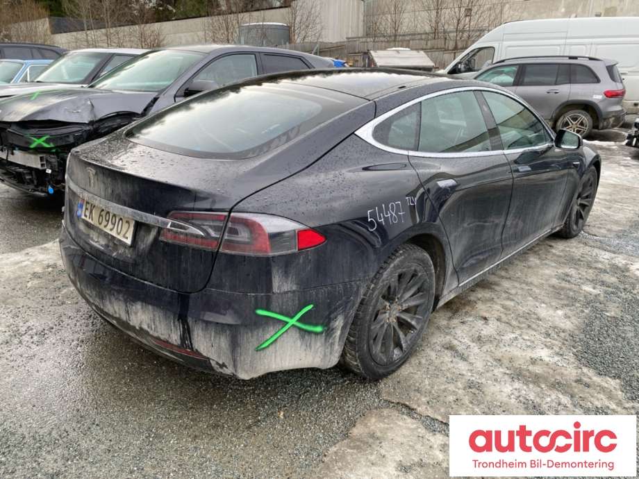 Tesla Model S 2016-2021 (Fase 2) , Motorkode: L2S|L2S, Girkassekode: TRINNLØS