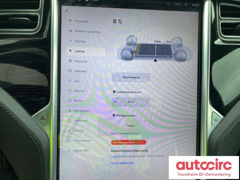Tesla Model S 2016-2021 (Fase 2) , Motorkode: L2S|L2S, Girkassekode: TRINNLØS