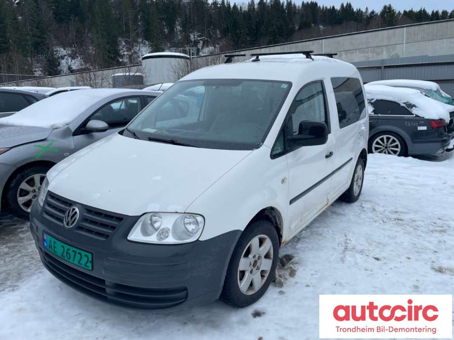 VW Caddy 2004-2010 (Type III, Fase 1) , Motorkode: BLS, Girkassekode: JCS| LFZ