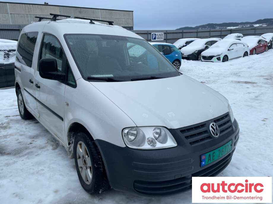 VW Caddy 2004-2010 (Type III, Fase 1) , Motorkode: BLS, Girkassekode: JCS| LFZ
