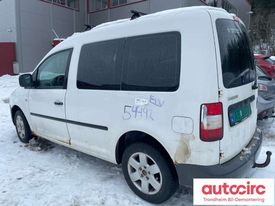 VW Caddy 2004-2010 (Type III, Fase 1) , Motorkode: BLS, Girkassekode: JCS| LFZ