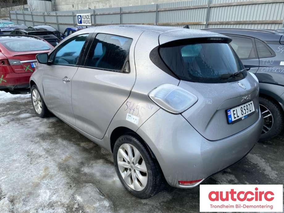 Renault Zoe 2013-2019 (Fase 1) , Motorkode: 5AQ60, Girkassekode: 290K43769R
