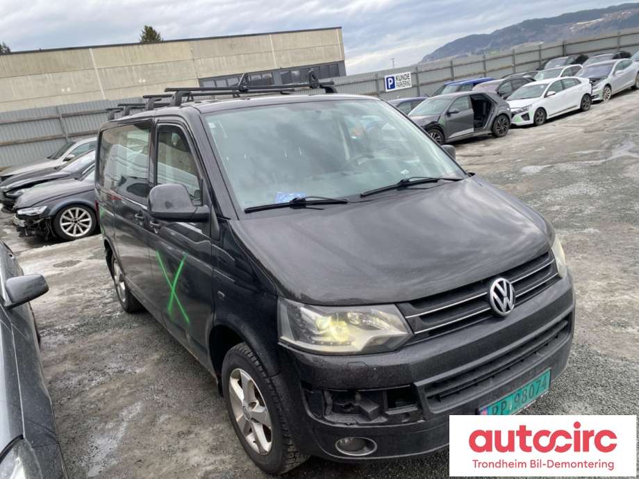 VW Transporter / Caravelle 2009-2015 (Fase 2) (T5) (T5), Motorkode: CAAC, Girkassekode: KQK