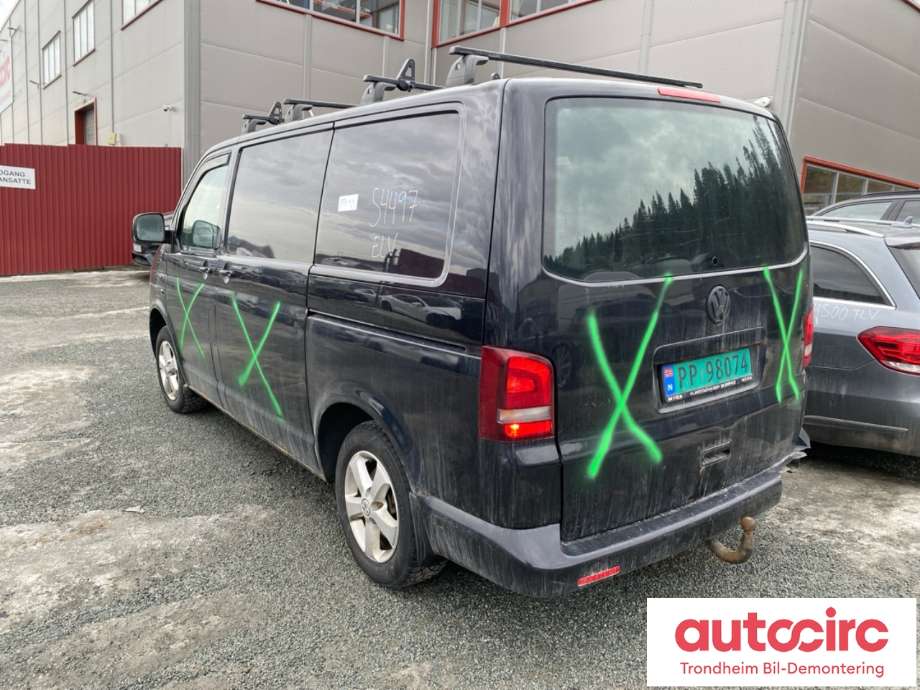 VW Transporter / Caravelle 2009-2015 (Fase 2) (T5) (T5), Motorkode: CAAC, Girkassekode: KQK